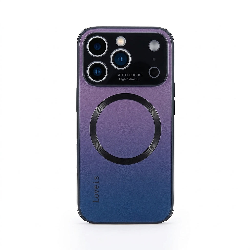 Magnetic Glass MagSafe Case