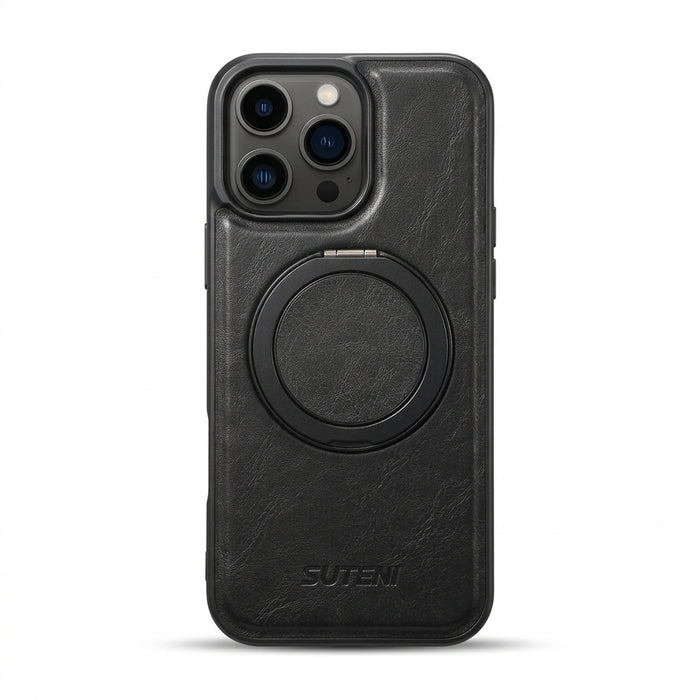 iPhone Leather Ring Case