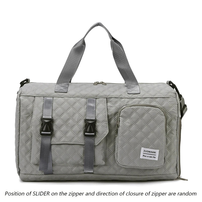 Durable Nylon Travel Duffle Bag – Sports Gym & Overnight Bag