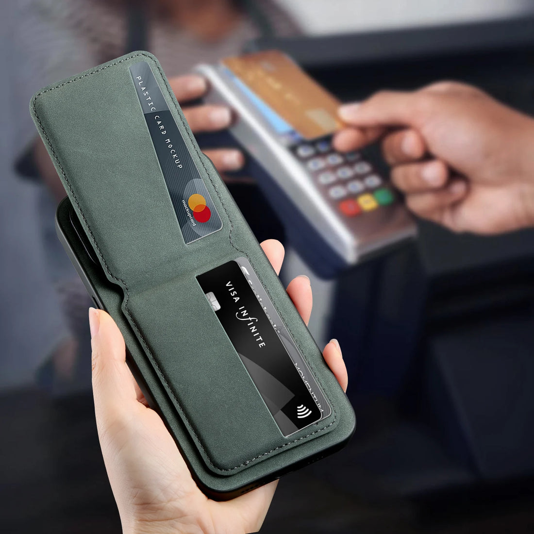 POCO Leather Wallet Case