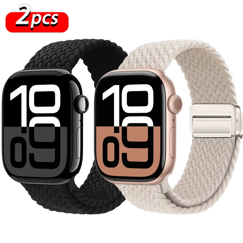 Magnetic Silicone Apple Watch Strap