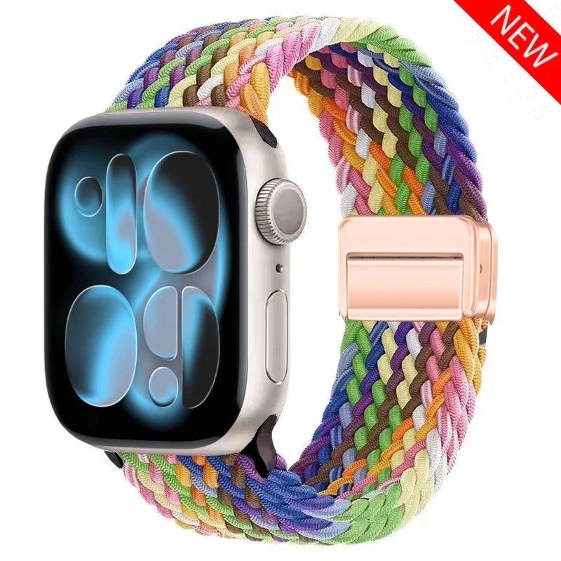 Magnetic Silicone Apple Watch Strap