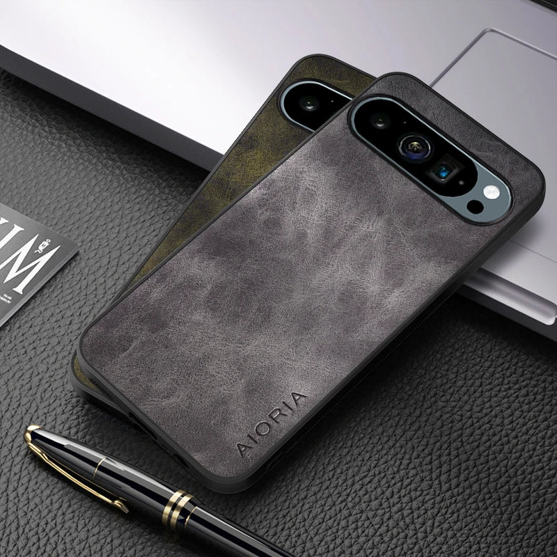Leather Pixel 9 Case