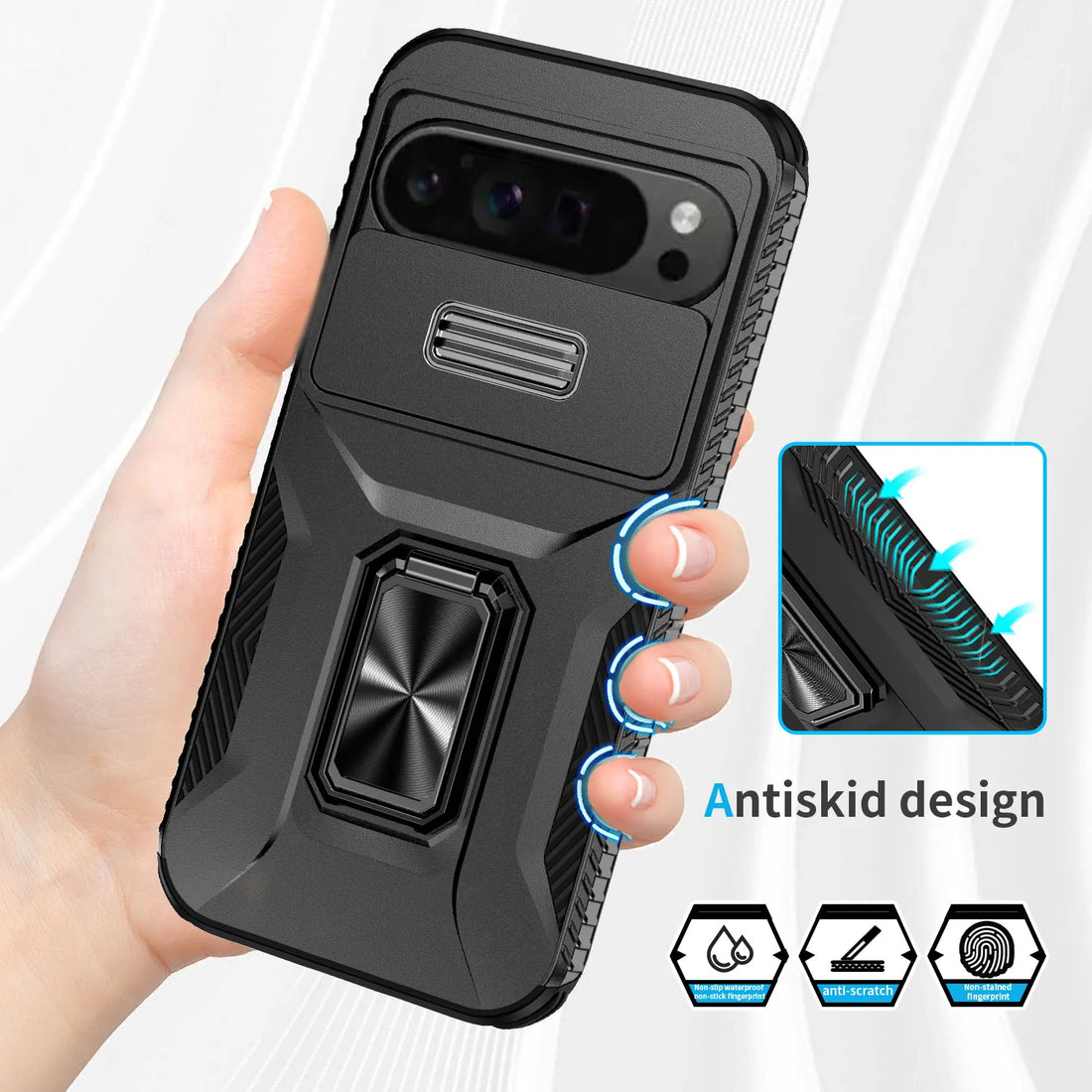 Pixel Slide Camera Case