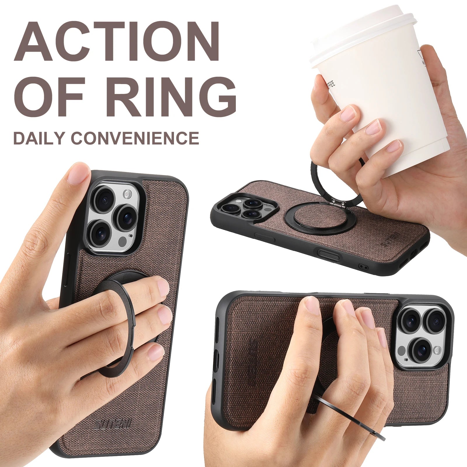 iPhone Faux Leather Case
