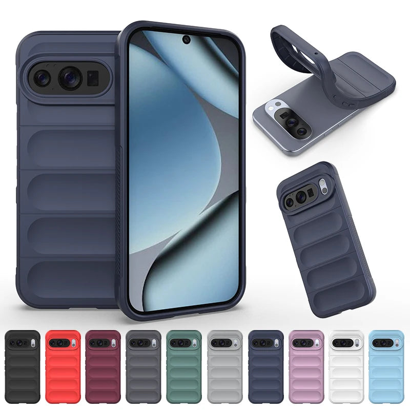Pixel Shockproof Flannel Case