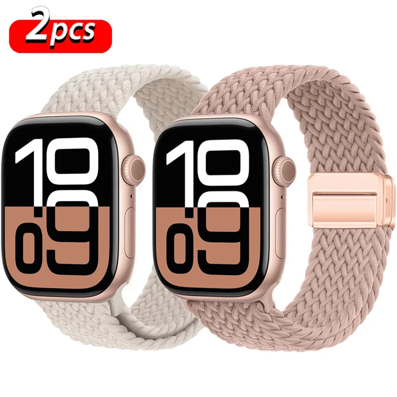 Magnetic Silicone Apple Watch Strap