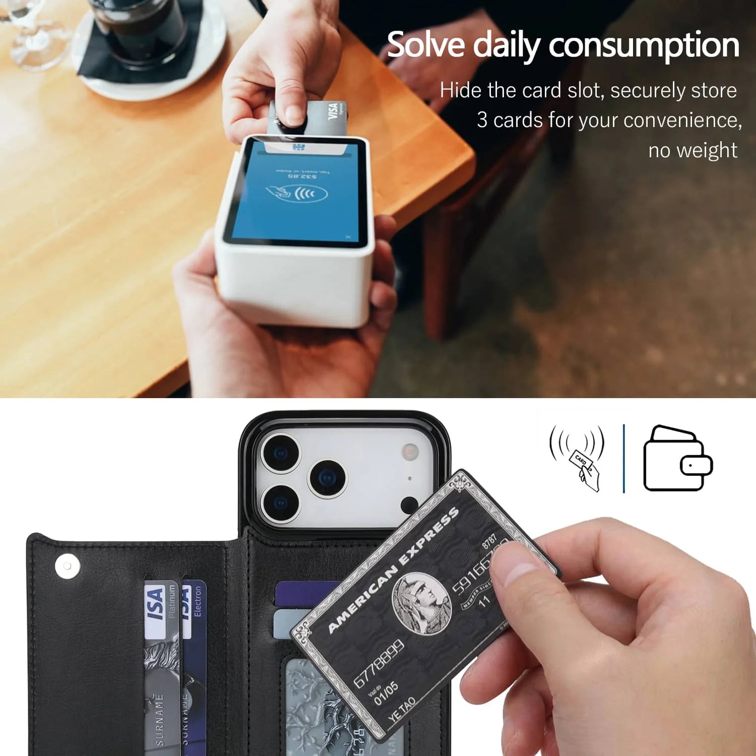 iPhone 17 Wallet Case
