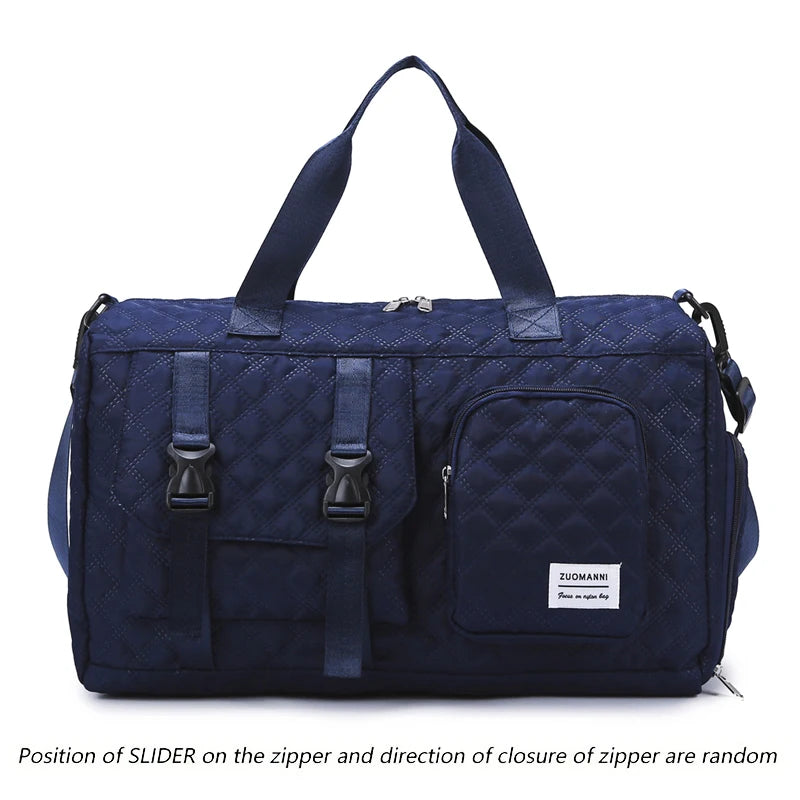 Durable Nylon Travel Duffle Bag – Sports Gym & Overnight Bag