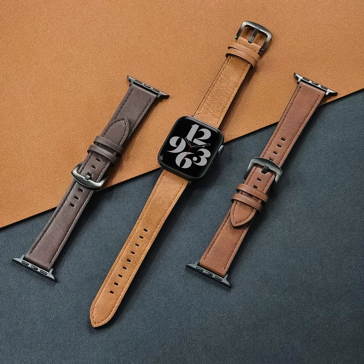 Calf Leather Apple Watch Band
