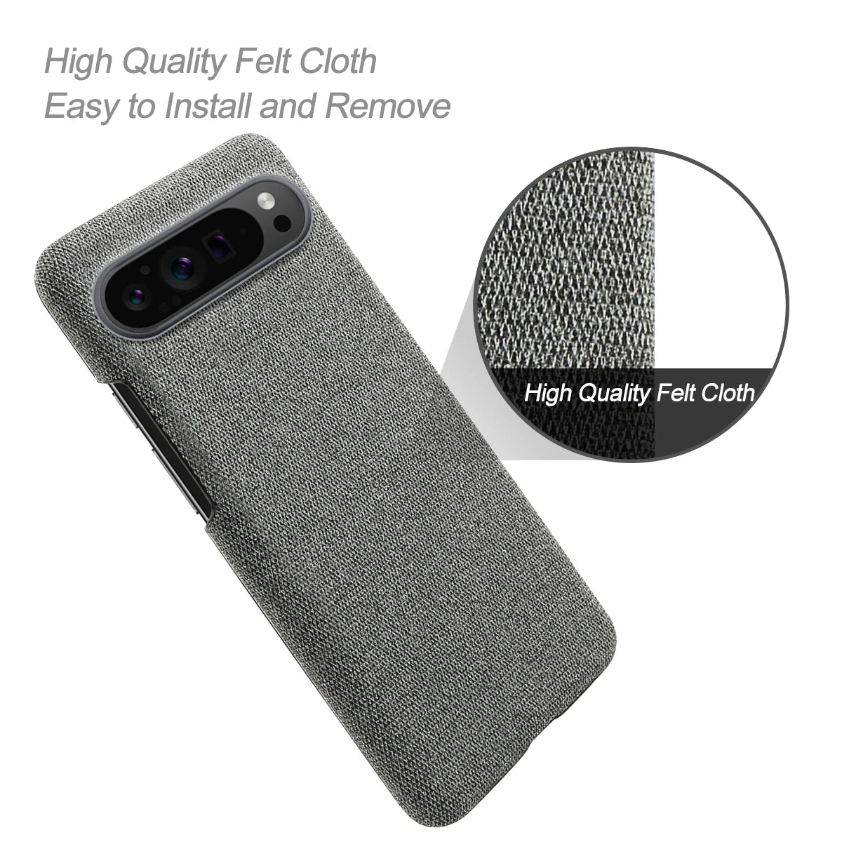 Pixel Fabric Cloth Case