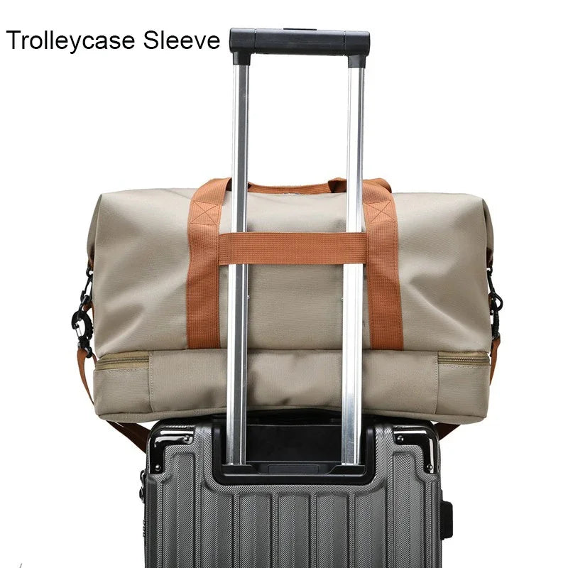 Travel Gym Duffle Bag – Weekender Crossbody & Shoulder Sports Bag