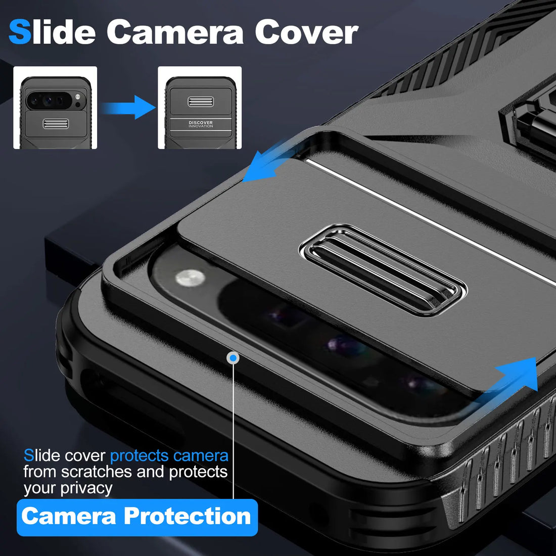 Pixel Slide Camera Case