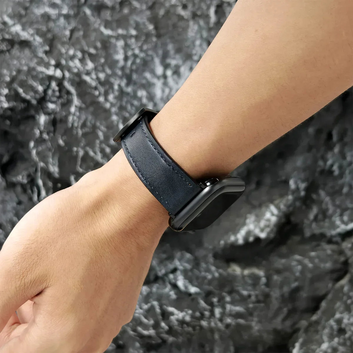 Men's Leather Apple Watch Strap