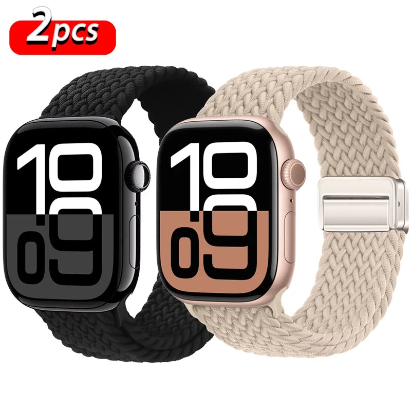 Magnetic Silicone Apple Watch Strap