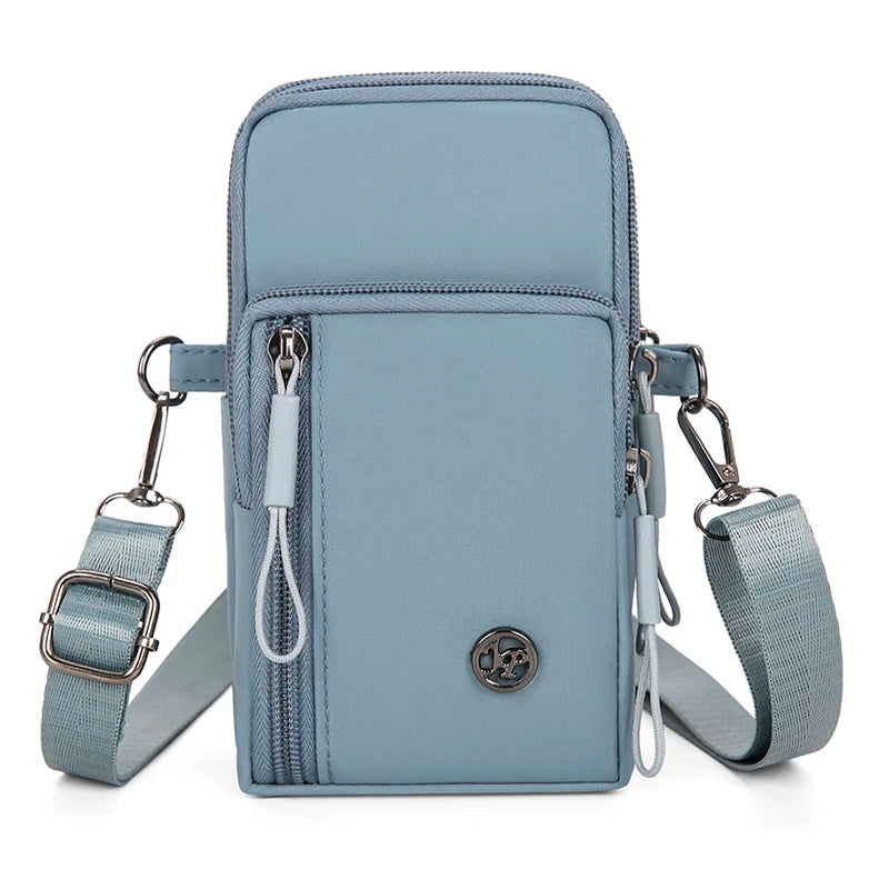 Nylon Phone Crossbody Bag