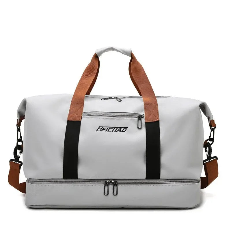Travel Gym Duffle Bag – Weekender Crossbody & Shoulder Sports Bag