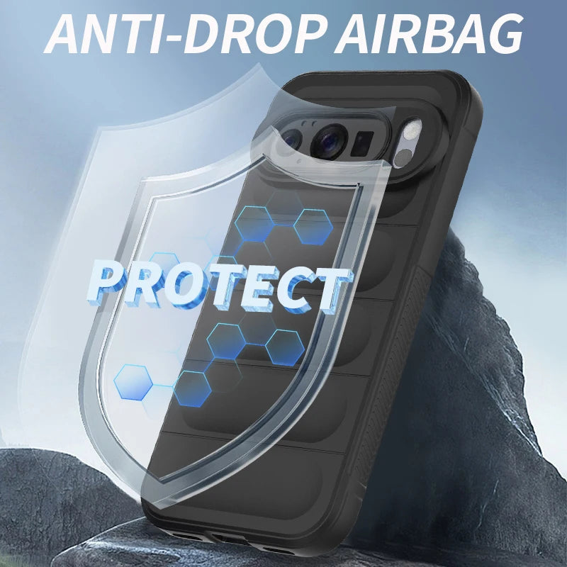 Pixel Shockproof Flannel Case