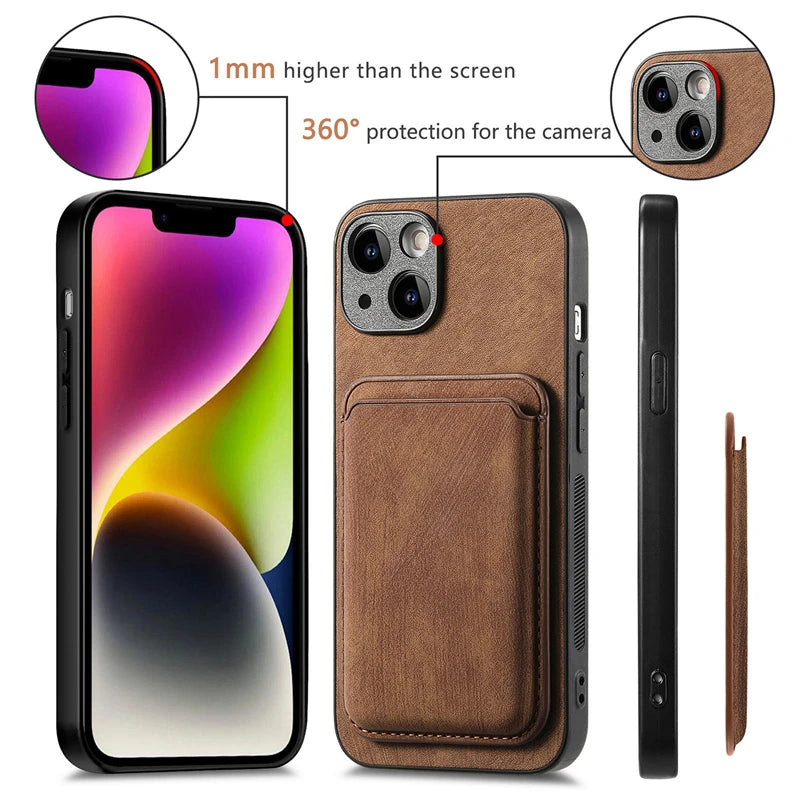 iPhone Detachable Wallet Case