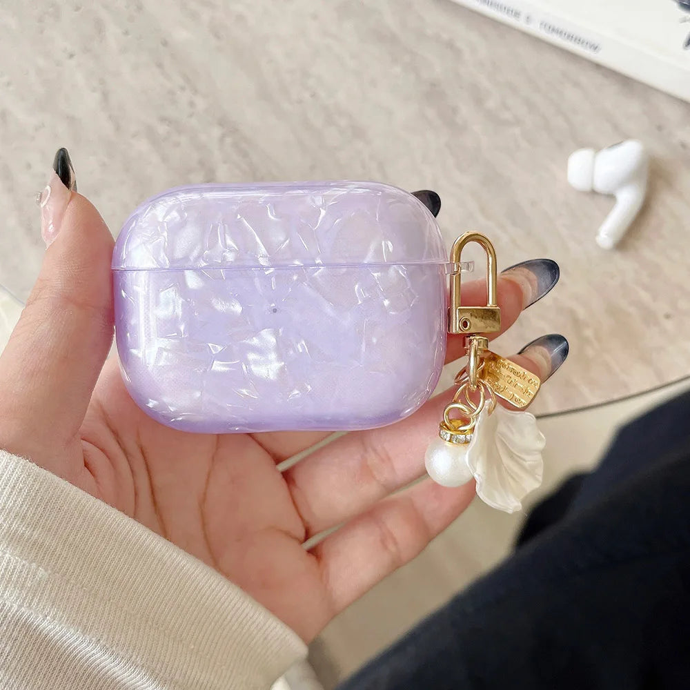 Purple Pearly AirPods Case