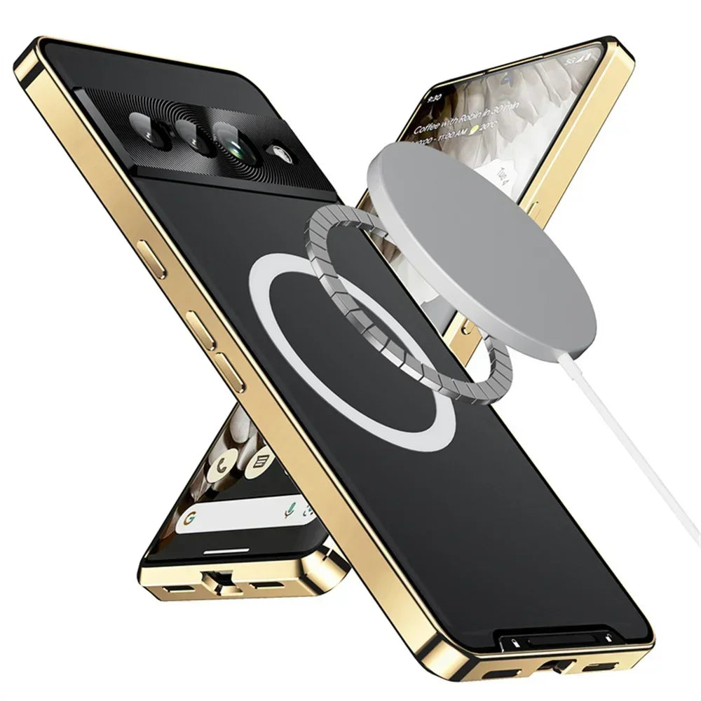 Pixel Metal Armor Case