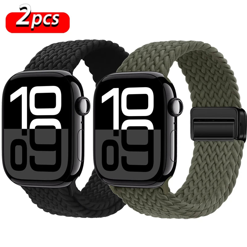 Magnetic Silicone Apple Watch Strap