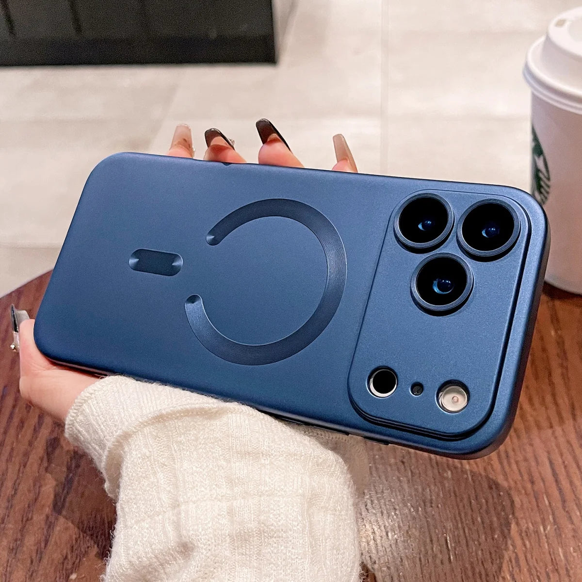 Metallic Paint MagSafe Case – iPhone 11–17