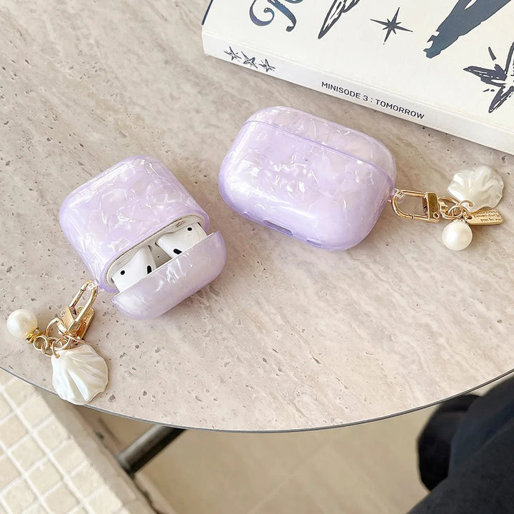 Purple Pearly AirPods Case