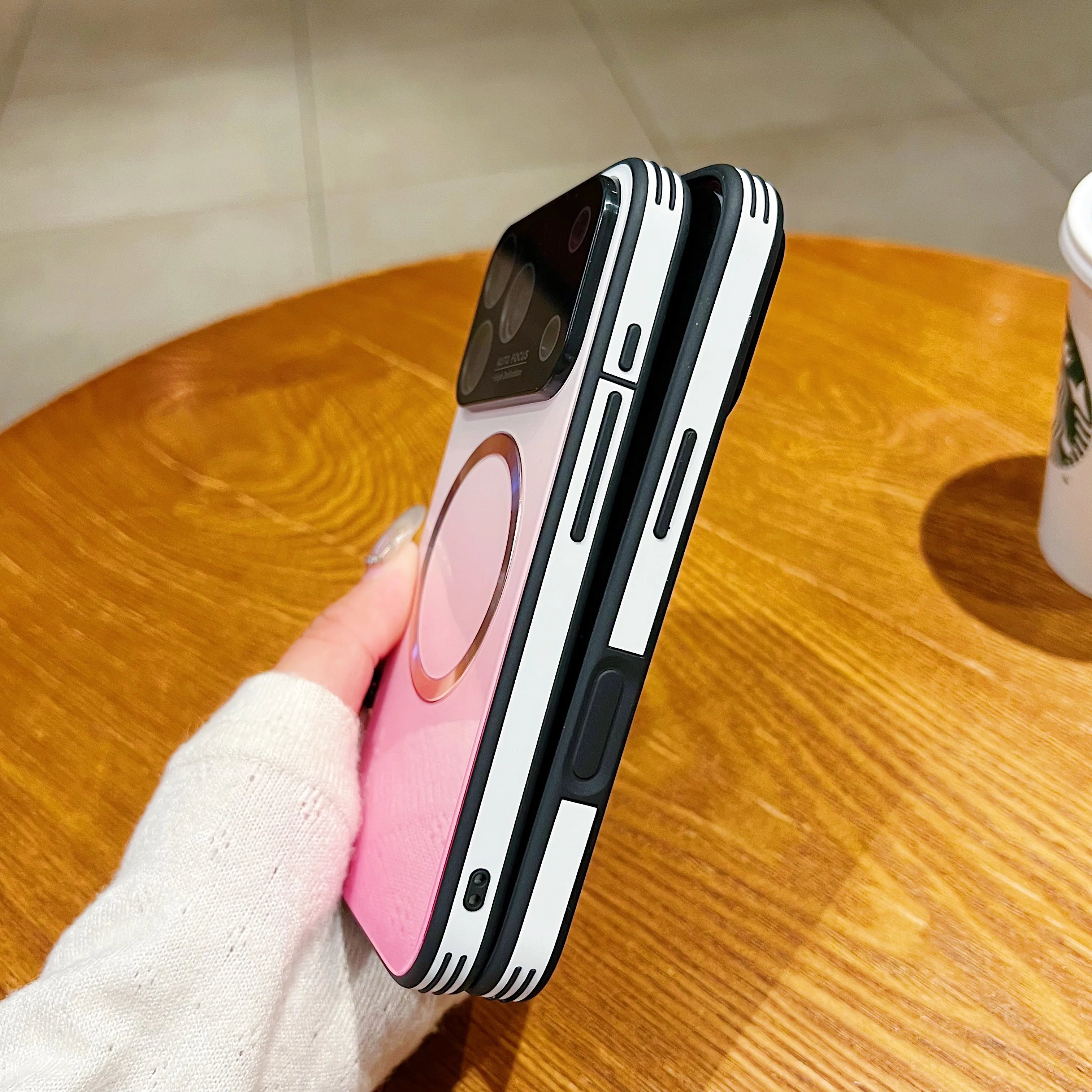 Large Lens Window MagSafe Case – iPhone 12–18