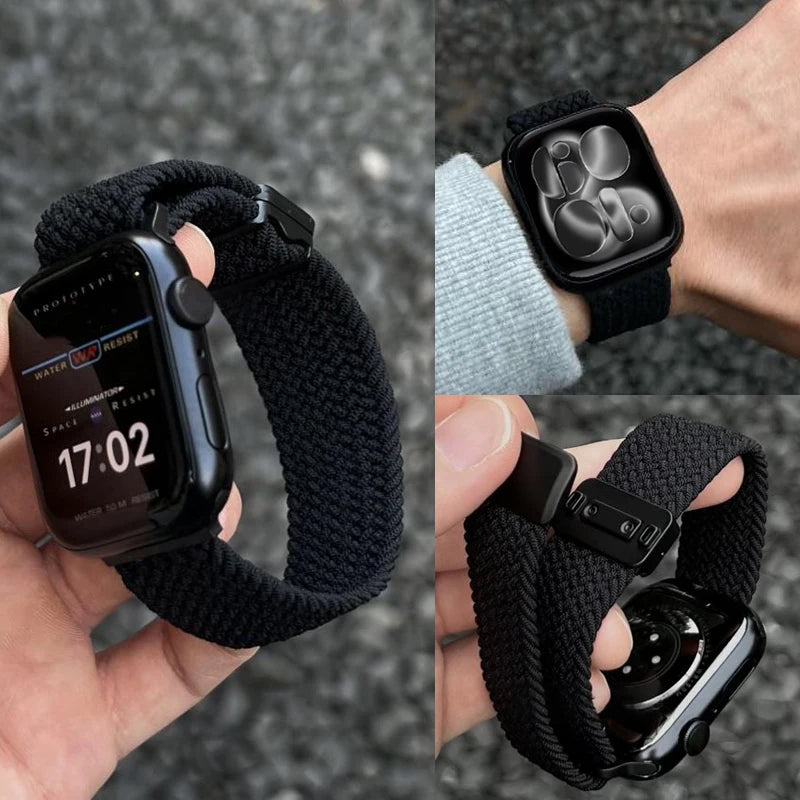 Magnetic Silicone Apple Watch Strap