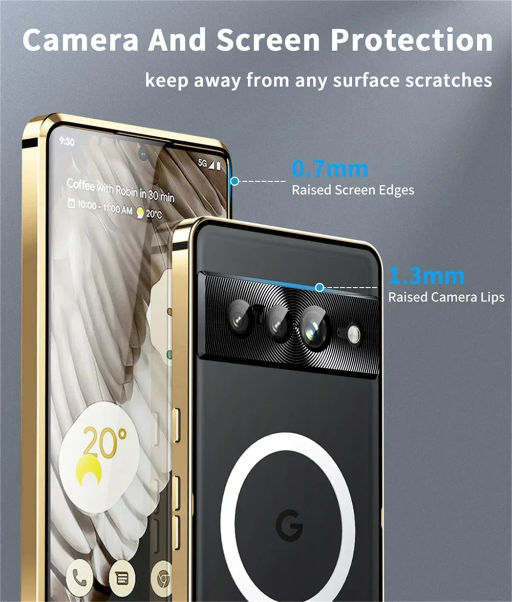 Pixel Metal Armor Case