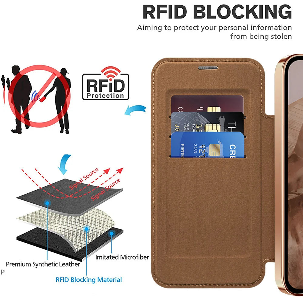 Pixel Wallet Flip Case