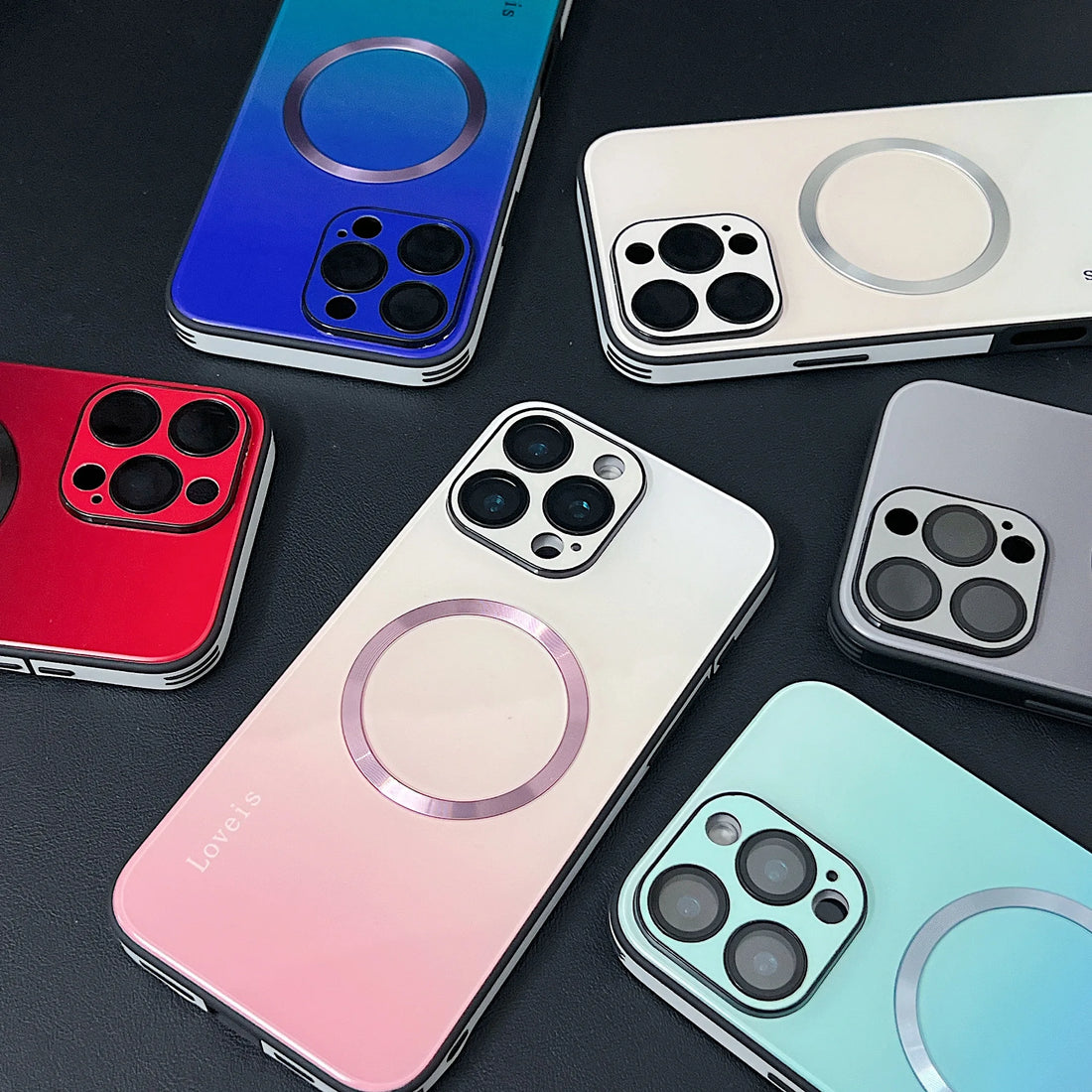 Large Lens Window MagSafe Case – iPhone 12–18