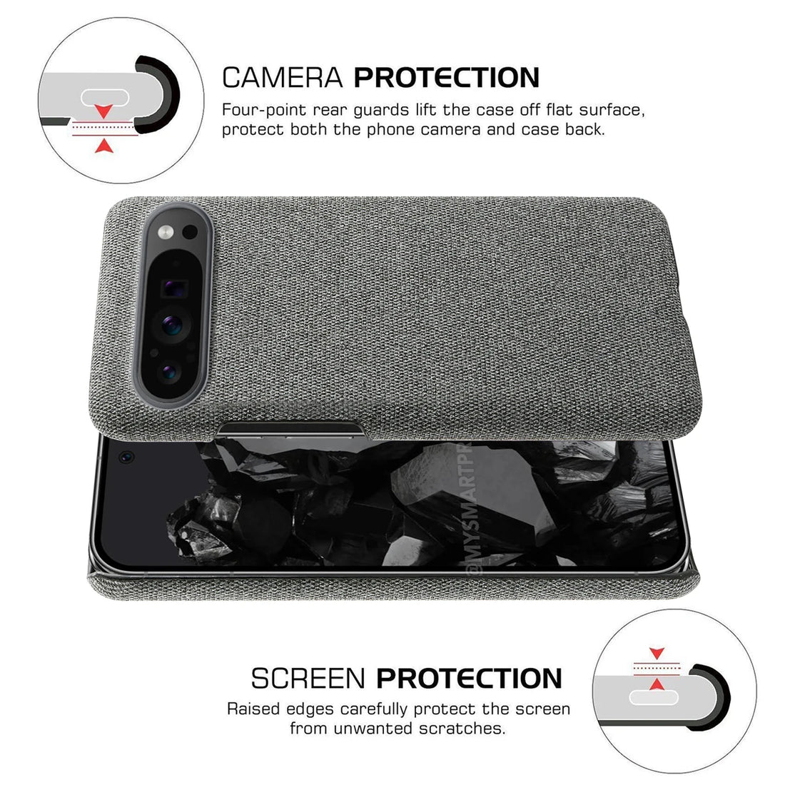 Pixel Fabric Cloth Case
