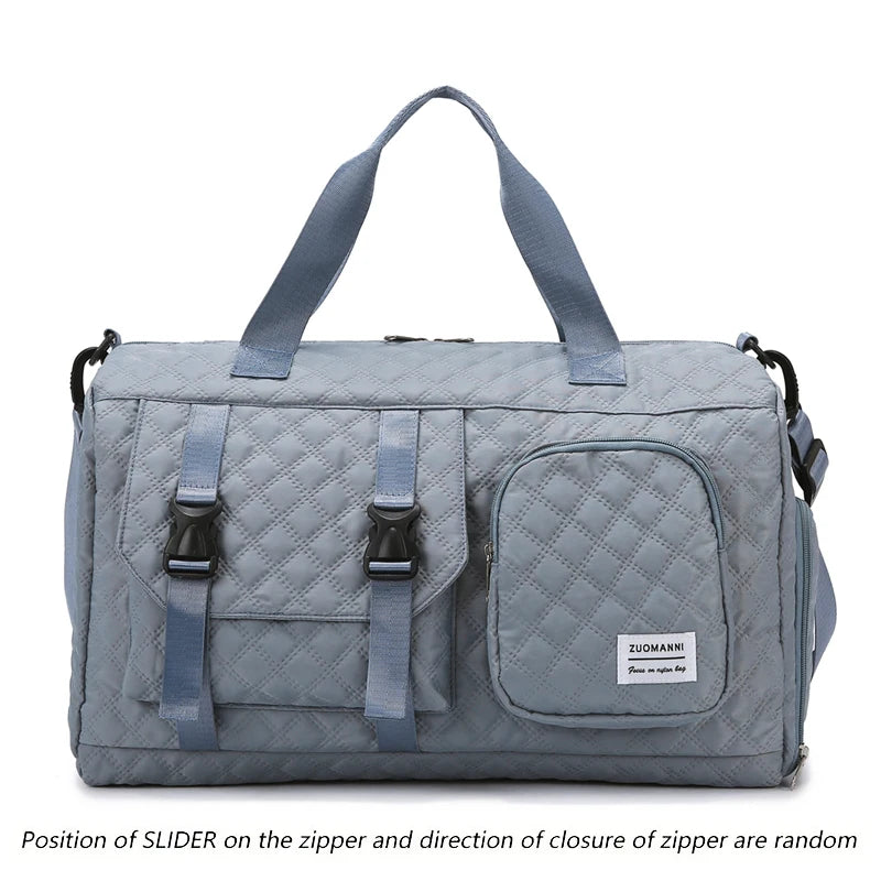 Durable Nylon Travel Duffle Bag – Sports Gym & Overnight Bag