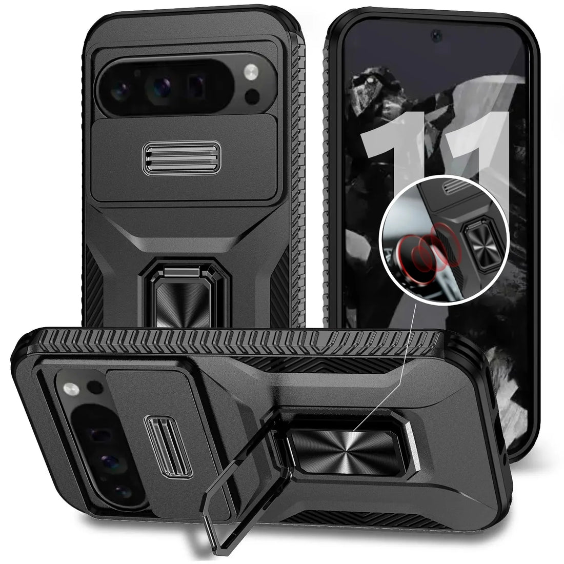 Pixel Slide Camera Case