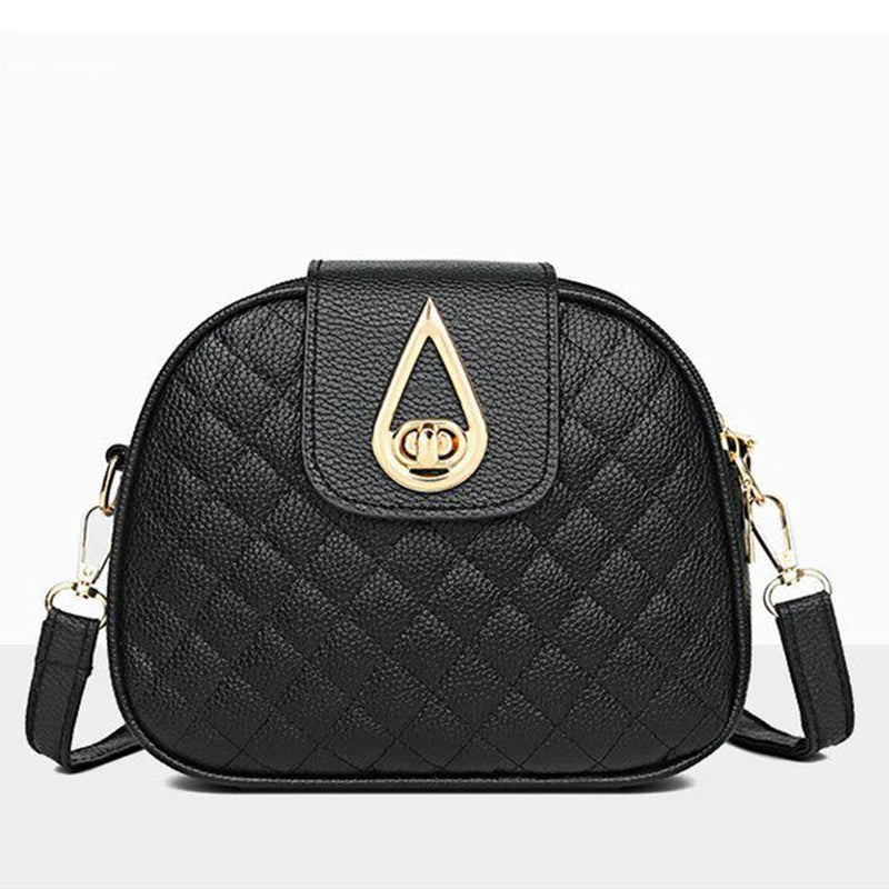 Women's Trendy Quilted Crossbody Shoulder Bag – Daily Commute & Outings