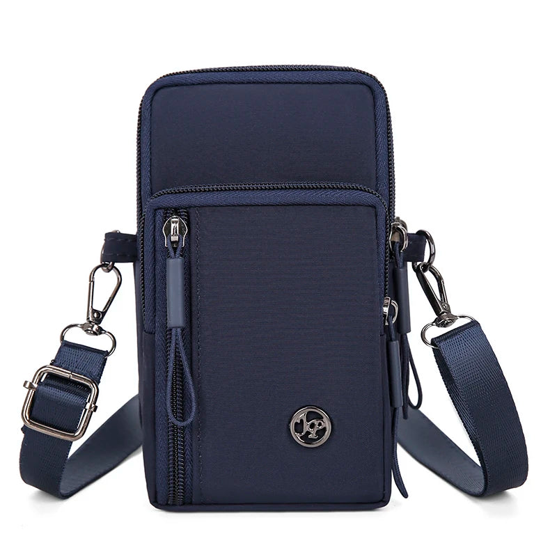 Nylon Phone Crossbody Bag