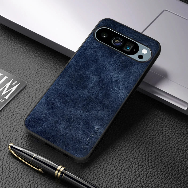 Leather Pixel 9 Case
