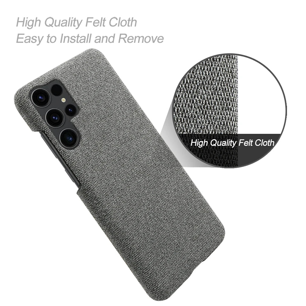 Galaxy Fabric Cloth Case