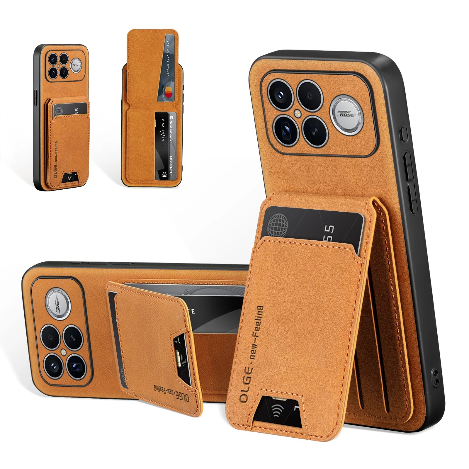 POCO Leather Wallet Case