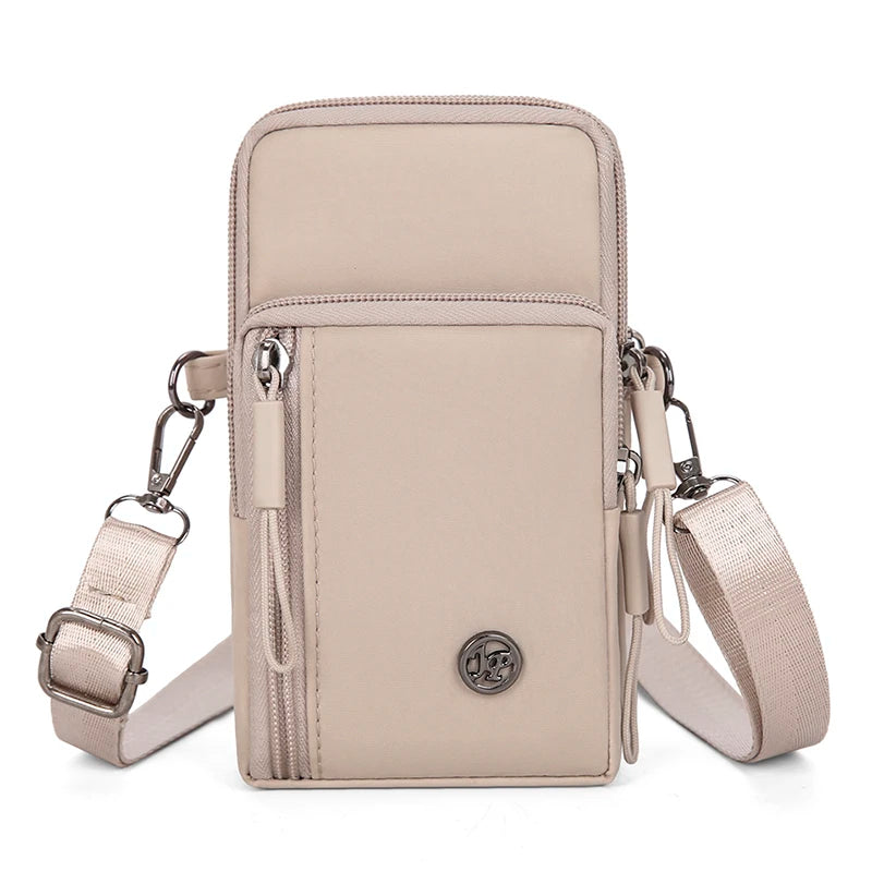 Nylon Phone Crossbody Bag