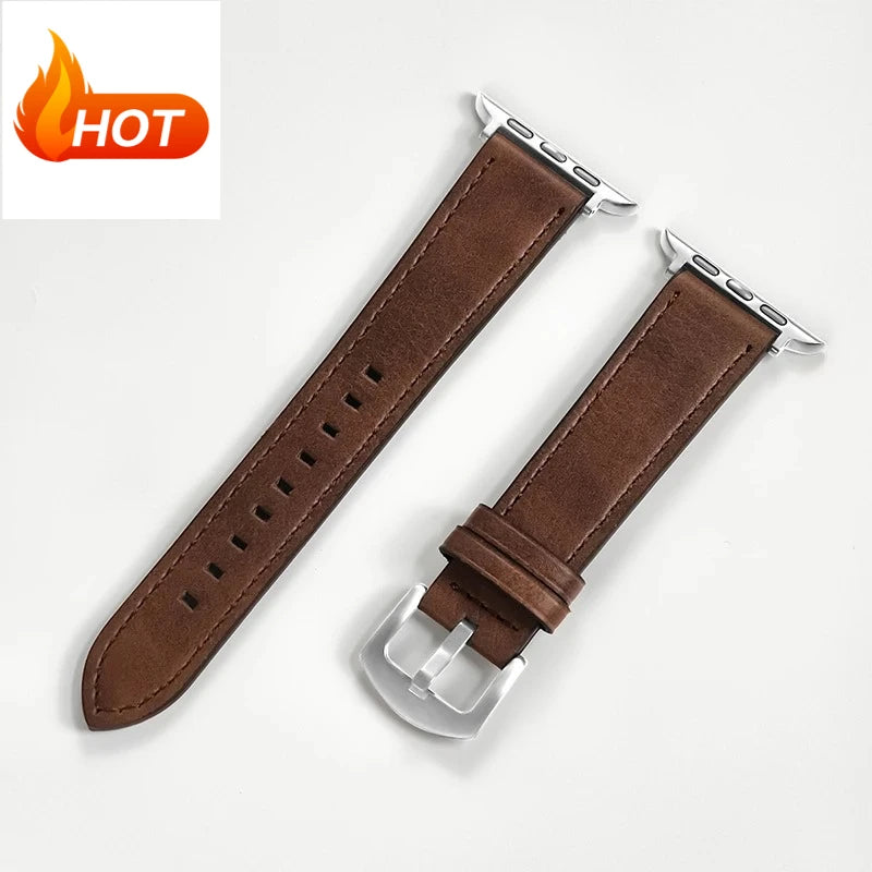 Genuine Leather Apple Watch Strap