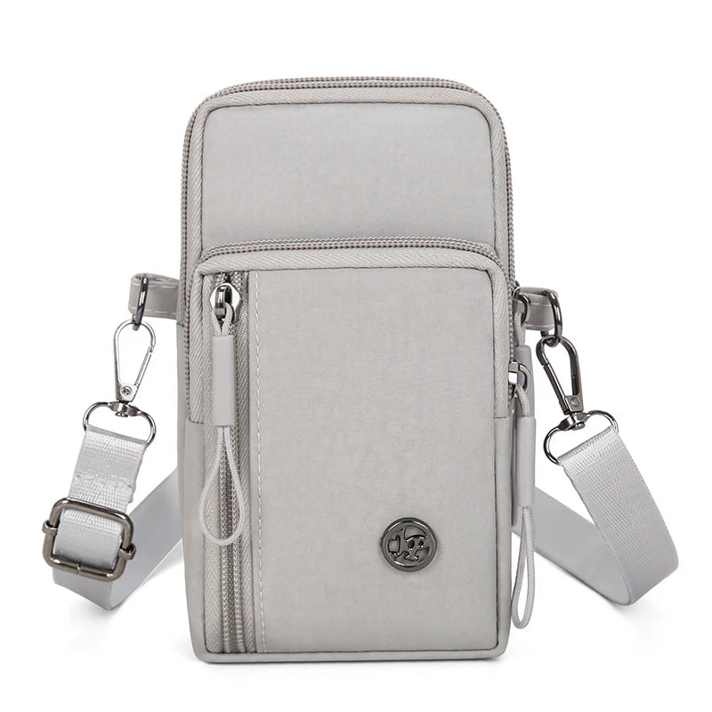 Nylon Phone Crossbody Bag