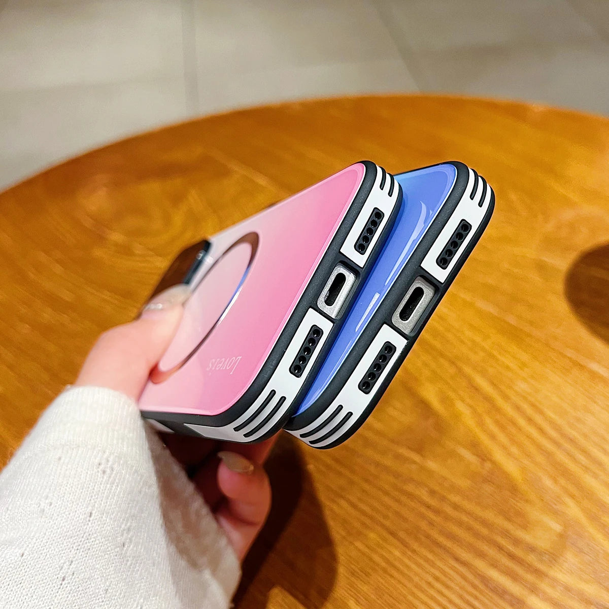 Magnetic Glass MagSafe Case