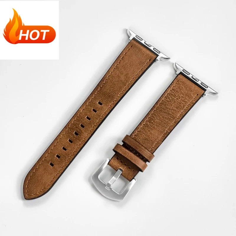 Genuine Leather Apple Watch Strap