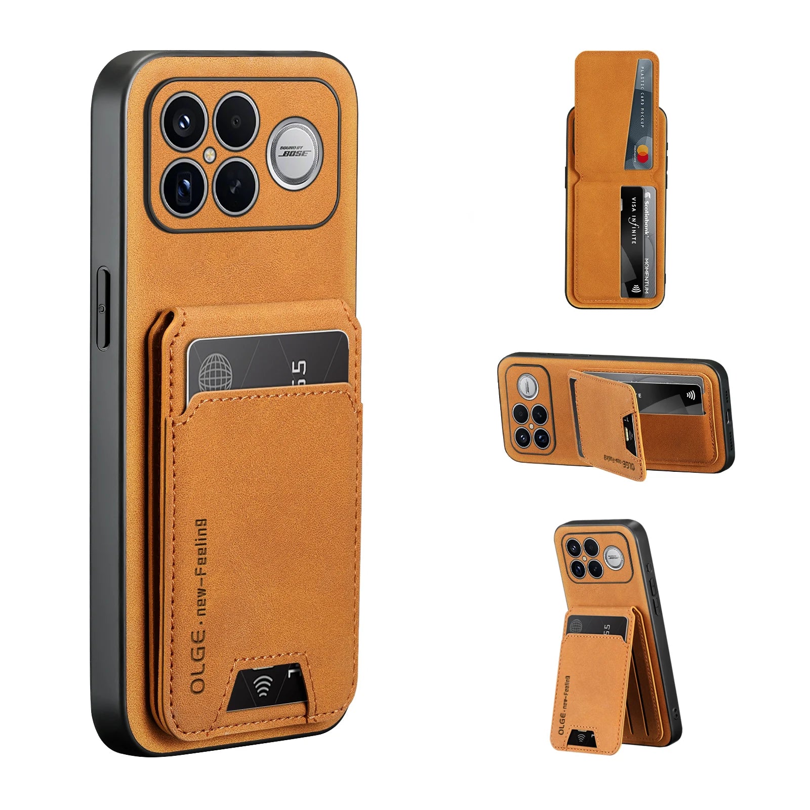 POCO Leather Wallet Case