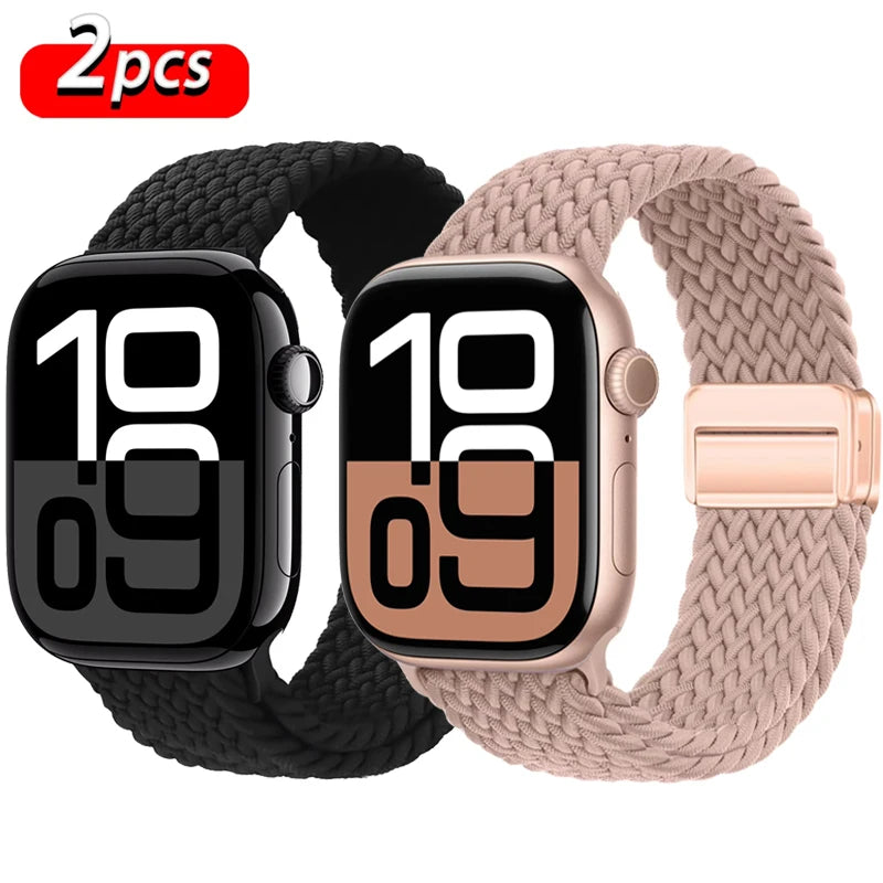 Magnetic Silicone Apple Watch Strap