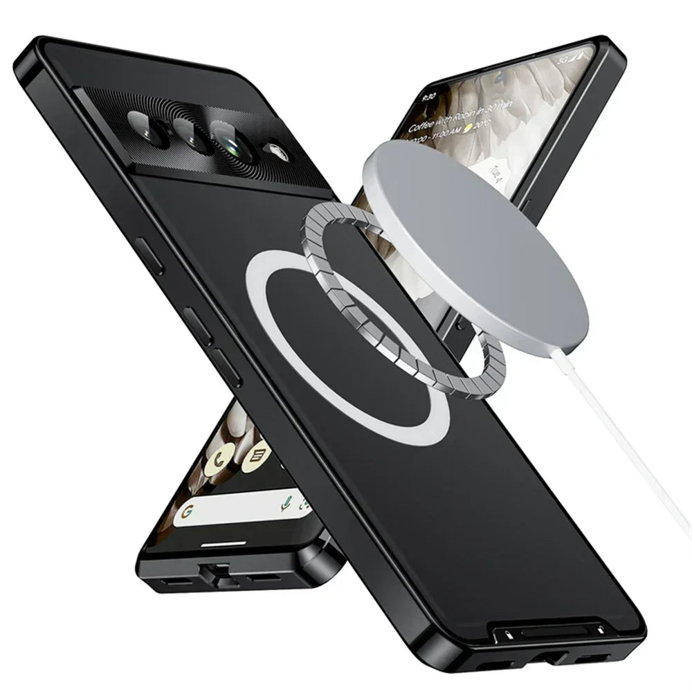 Pixel Metal Armor Case