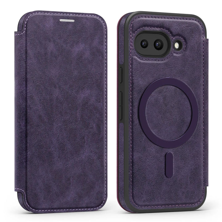 Pixel Leather Flip Case